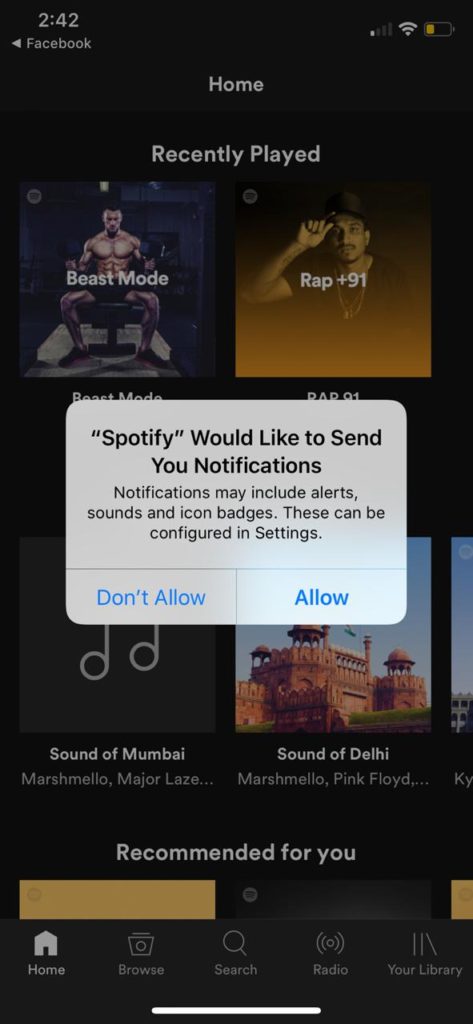 Spotify ios hack